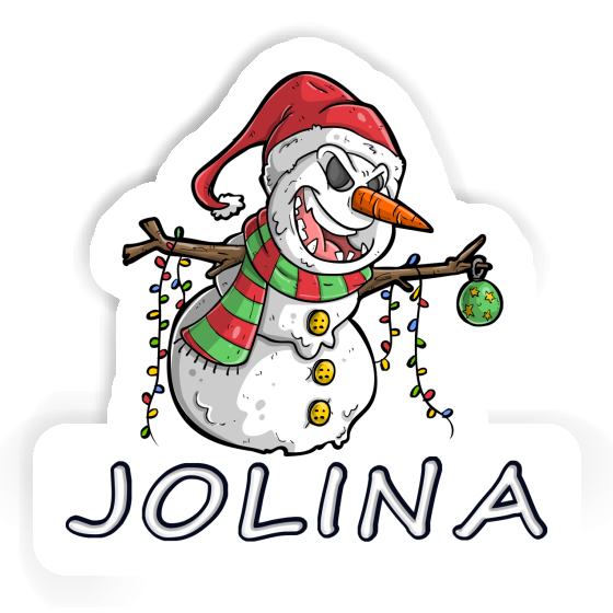 Aufkleber Schneemann Jolina Notebook Aufkleber Schneemann Jolina Gift package Image