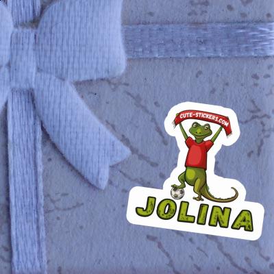 Lizard Sticker Jolina Notebook Lizard Sticker Jolina Gift package Image