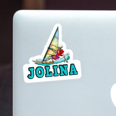 Jolina Autocollant Surfeur Notebook Jolina Autocollant Surfeur Gift package Image