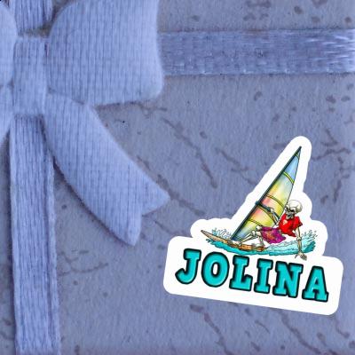 Aufkleber Surfer Jolina Notebook Aufkleber Surfer Jolina Notebook Image