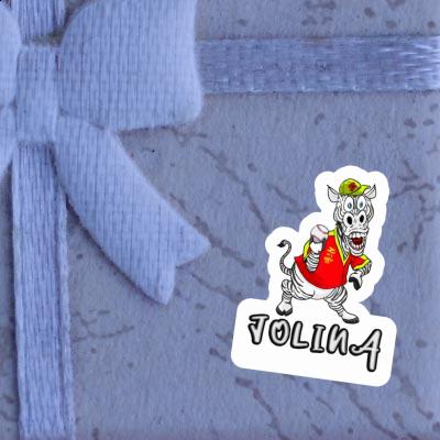 Jolina Sticker Zebra Notebook Jolina Sticker Zebra Gift package Image