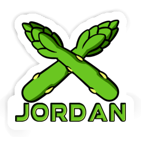 Jordan Autocollant Asperge Image