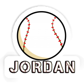 Baseball Ball Sticker Jordan Image