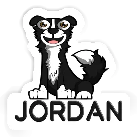 Jordan Autocollant Collie Image