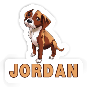 Boxer Autocollant Jordan Image