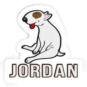 Jordan Autocollant Chien Image