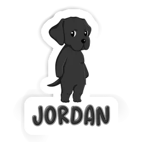 Jordan Autocollant Labrador Retriever Image
