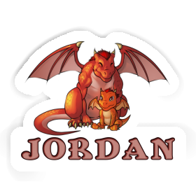 Autocollant Jordan Dragon Image