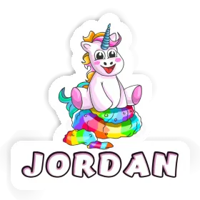 Jordan Autocollant Bébé licorne Image