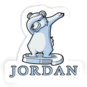 Ours polaire Autocollant Jordan Image