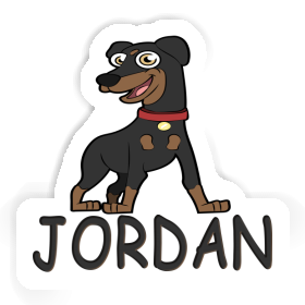 Jordan Autocollant Pinscher Image