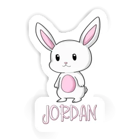 Lapin Autocollant Jordan Image
