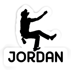 Jordan Aufkleber Kletterer Image