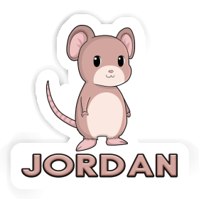 Jordan Aufkleber Mäuschen Image