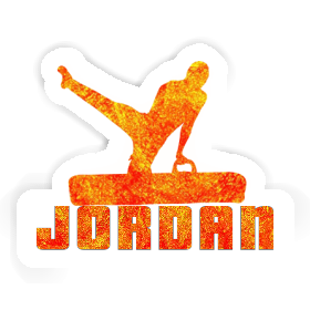 Autocollant Gymnaste Jordan Image