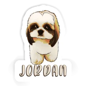 Shih Tzu Autocollant Jordan Image