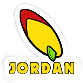 Autocollant Jordan Planche de surf Image