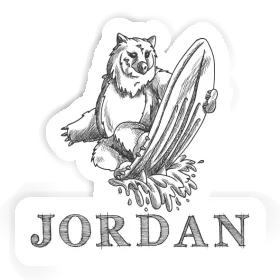 Surfeur Autocollant Jordan Image