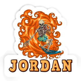 Jordan Autocollant Surfeur Image