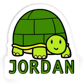Autocollant Tortue Jordan Image