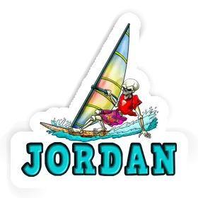 Jordan Autocollant Surfeur Image