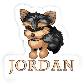 Yorkshire Terrier Autocollant Jordan Image