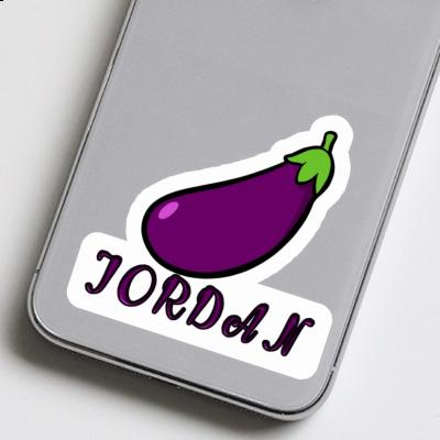 Aubergine Aufkleber Jordan Gift package Image