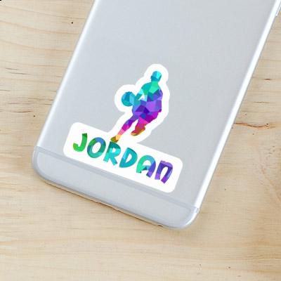 Jordan Autocollant Joueur de basket-ball Notebook Jordan Autocollant Joueur de basket-ball Gift package Image