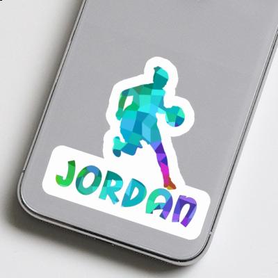 Autocollant Jordan Joueuse de basket-ball Notebook Autocollant Jordan Joueuse de basket-ball Gift package Image
