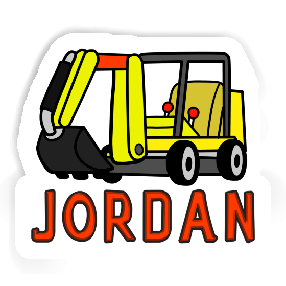 Autocollant Jordan Mini-pelle Notebook Autocollant Jordan Mini-pelle Notebook Image