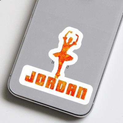 Sticker Ballerina Jordan Notebook Sticker Ballerina Jordan Gift package Image