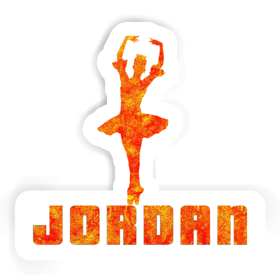 Sticker Ballerina Jordan Notebook Sticker Ballerina Jordan Gift package Image
