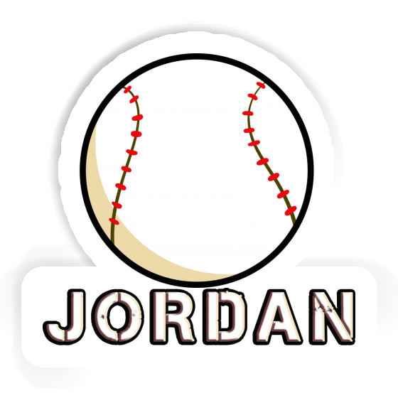 Baseball Ball Sticker Jordan Laptop Baseball Ball Sticker Jordan Laptop Image