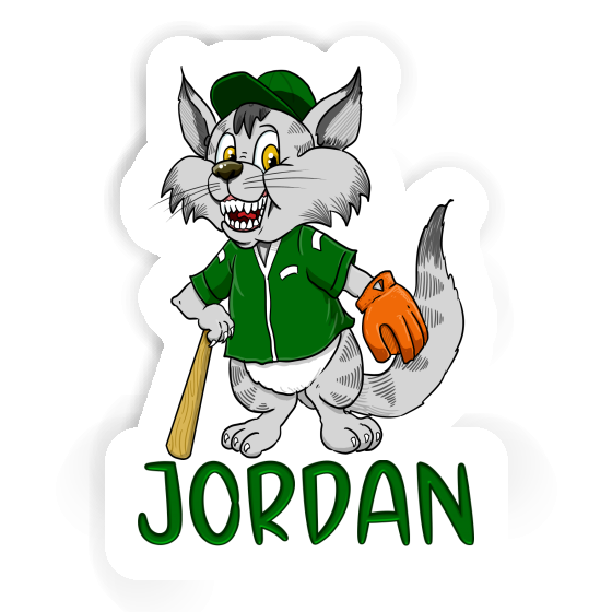 Jordan Aufkleber Baseball-Katze Notebook Jordan Aufkleber Baseball-Katze Notebook Image