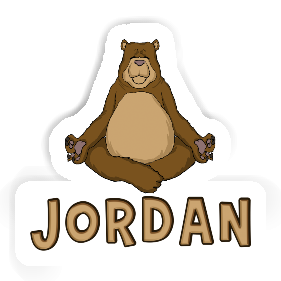 Aufkleber Bär Jordan Notebook Aufkleber Bär Jordan Notebook Image