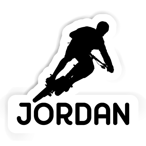 Vététiste Autocollant Jordan Vététiste Autocollant Jordan Image