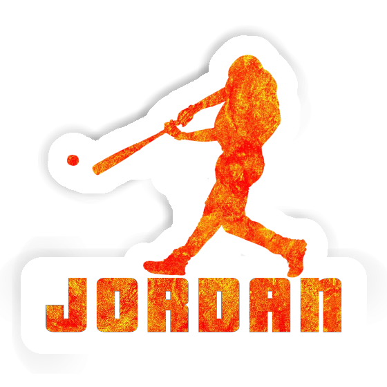 Sticker Jordan Baseballspieler Notebook Sticker Jordan Baseballspieler Notebook Image