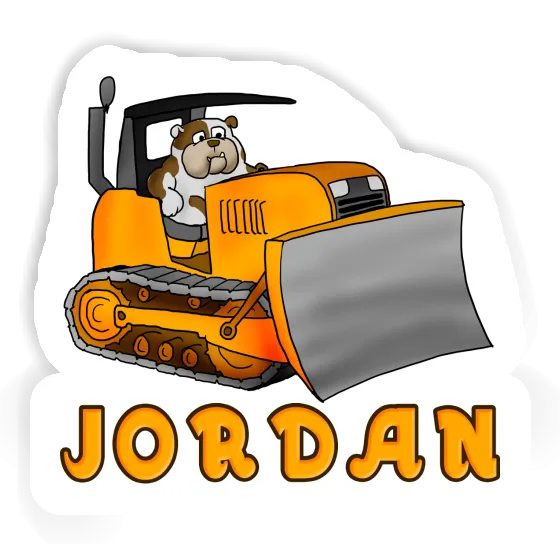 Autocollant Bulldozer Jordan Autocollant Bulldozer Jordan Image