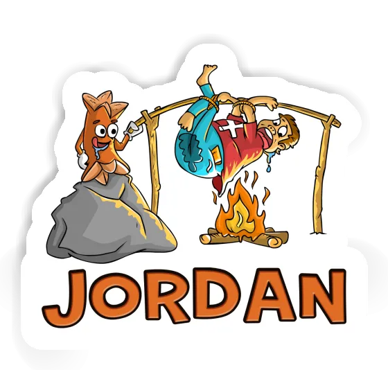 Cervelat Autocollant Jordan Notebook Image