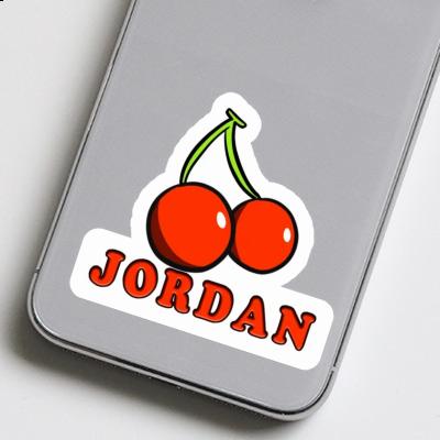 Sticker Cherry Jordan Notebook Sticker Cherry Jordan Gift package Image