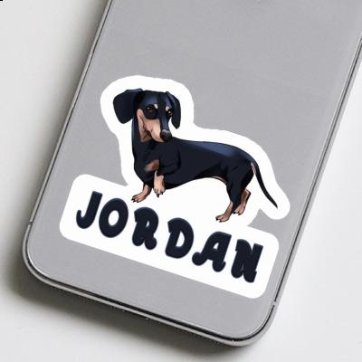 Jordan Autocollant Teckel Notebook Jordan Autocollant Teckel Gift package Image