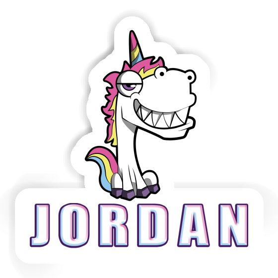 Autocollant Jordan Licorne grinçante Notebook Autocollant Jordan Licorne grinçante Notebook Image