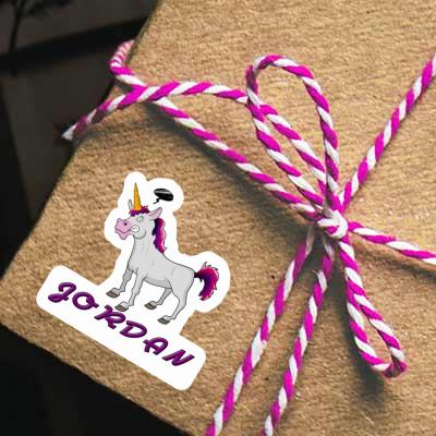 Autocollant Licorne Jordan Notebook Autocollant Licorne Jordan Gift package Image