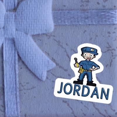 Electrician Sticker Jordan Laptop Electrician Sticker Jordan Laptop Image