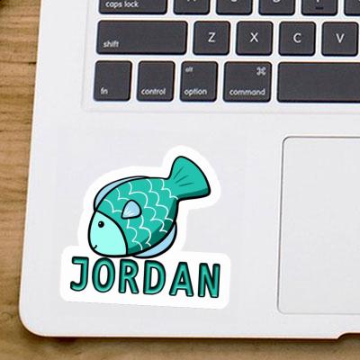 Aufkleber Jordan Fisch Aufkleber Jordan Fisch Image