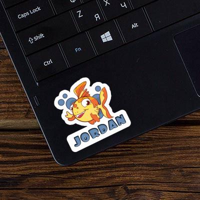 Sticker Fish Jordan Notebook Sticker Fish Jordan Gift package Image