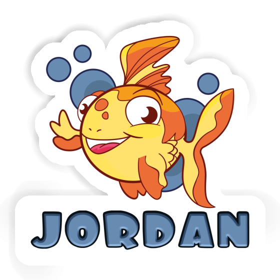 Jordan Autocollant Poisson Laptop Image