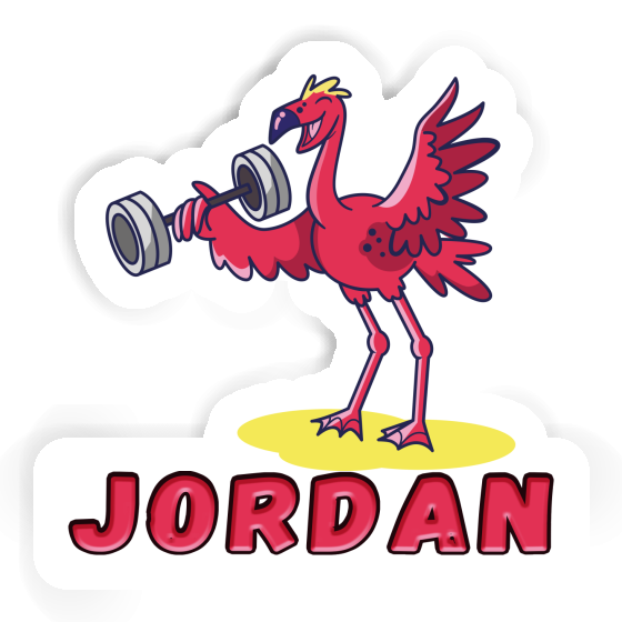 Autocollant Jordan Haltérophilie Autocollant Jordan Haltérophilie Image