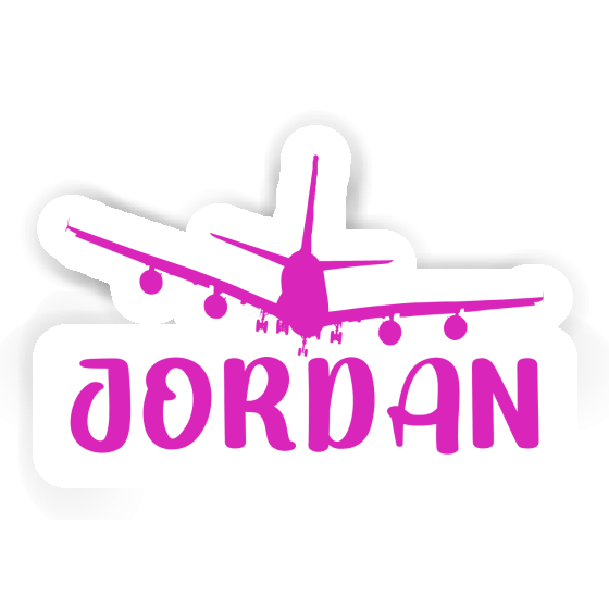 Autocollant Avion Jordan Autocollant Avion Jordan Image