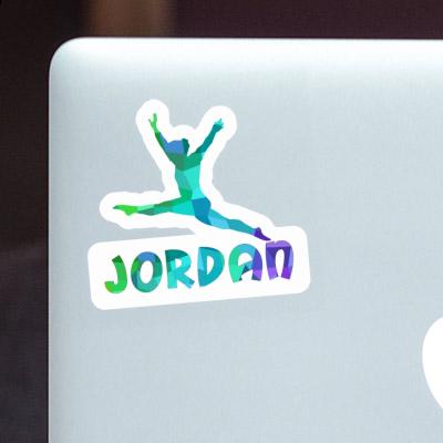 Jordan Sticker Gymnast Notebook Jordan Sticker Gymnast Gift package Image